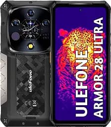 Смартфон Ulefone Armor 28 Ultra 5G 16/1024GB Black Night Vision + ТЕПЛОВІЗОР