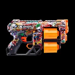 Швидкострільний бластер Zuru X-Shot Skins Dread Sketch, 12 патронів (36517H) - мініатюра 2