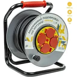 Сетевой удлинитель PowerPlant JY-20022/25, 25м (EX610525)