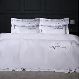 Наволочка MirSon Imperial Tencel №01 White 60х60 см (2200010753172) - мініатюра 2