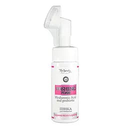 Пенка для умывания со щеточкой Top Beauty Washing Foam Hyaluronic с гиалуроновой кислотой 150 мл