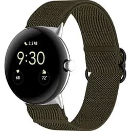 Ремінець ArmorStandart Nylon Band для Google Pixel Watch/Watch 2/ Watch 3/Watch 4 Dark Green (ARM75423) [105461] - мініатюра 2