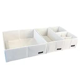 Набір коробочок ORGANIZE  в дитячий комод MIDI (білий)