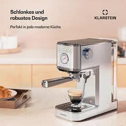 Кавоварка Klarstein SteelPresso Slim (10046327) - мініатюра 4