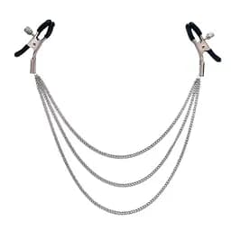 Зажим для сосков Art of Sex - Nipple Jewerlry Three Chains