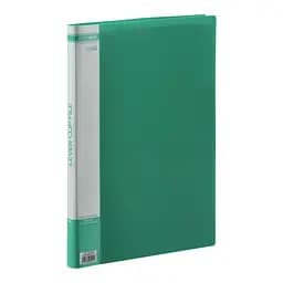 Папка А4 з боковим притиском Jobmax, зелений