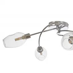 Люстра стельова Brille галогенна в спальню G9 60W CH (LK-659C/4) - мініатюра 5