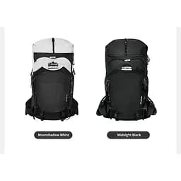 Рюкзак туристичний Naturehike Helium CNK2450XB016 (40 л) Чорний M - мініатюра 2