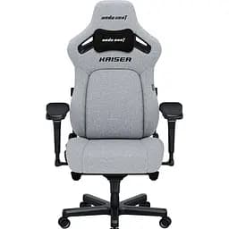 Крісло для геймерів Anda Seat Kaiser 4 Size XL Fabric Gray (AD12YDDC-XLL-20-G-CF) - мініатюра 6