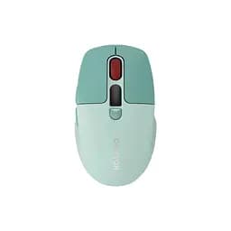 Мишка Canyon MW-26 LCD Silent Wireless/Bluetooth Green (CNS-CMSW26GR) - мініатюра 1