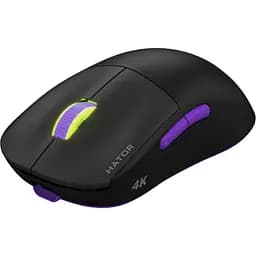 Бездротова миша HATOR Quasar 2 ULTRA 4K Wireless Black Lilac (HTM570BL) - мініатюра 2