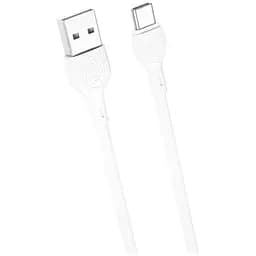 Кабель XO Type-C NB200 2.1A/1m White