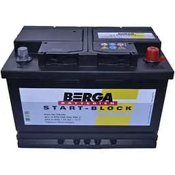 Акумулятор Berga Startblock 70Ah Ев (-/+) (640EN) (278х175х190)