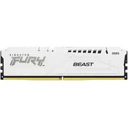 Модуль памяти для компьютера DDR5 32GB 6000 MHz Beast EXPO White Kingston Fury (ex.HyperX) (KF560C36BWE-32)