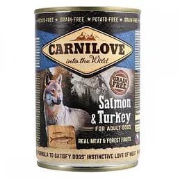 Влажный корм для собак Carnilove Salmon & Turkey 400 г (лосось и индейка)