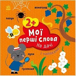 Розвиваюча книжка Ranok Creative Мої перші слова На дачі 1829005 з наклейками