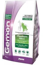 Корм Gemon DOG Medium Adult ягненок/рис для дорослих собак середніх порід