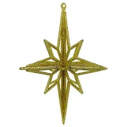 Ялинкова іграшка MIS LT Ромб малий 11х11х14 см золотий