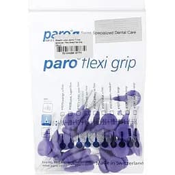 Набір міжзубних щіток Paro Swiss Flexi Grip великі 7.2 мм фіолетовий 30 шт. - мініатюра 2