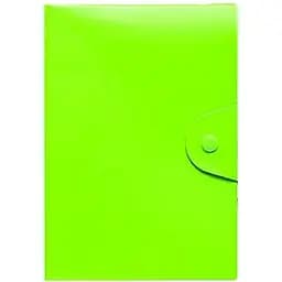 Блокнот А6 Bambi 5901-3Х на кнопке клетка 80 листов 11х16 см зеленый