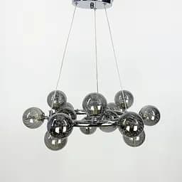 Подвесная люстра в хроме Arte Lamp Bolla Line.F MJ 17-600 CH+GR