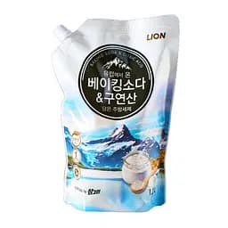 Засіб для миття посуду Lion Chamgreen Baking Soda Citric Acid запаска 1.2 л - мініатюра 2