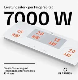 Індукційна плита Klarstein Delicatessa 90 SlimHybrid 7000 Вт (10045613) - мініатюра 4
