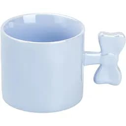 Чашка керамічна Happy Life Serious Life 350 мл блакитна HP7185BL