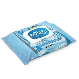 Салфетки гигиенические для животных Croci SENSITIVE AQUA 40 шт/уп