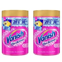 Плямовивідник-підсилювач прального засобу Vanish Powder Base Pink 2.8 кг (1.4 кг x 2 шт.)