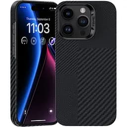 Чохол Benks Montage ArmorAir Kevlar Case 600D/1500D MagSafe для Apple iPhone 15 Pro Black [135183]