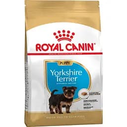 Сухий корм Royal Canin Yorkshire Terrier Puppy для цуценят з м'ясом птиці та рисом 1.5 кг