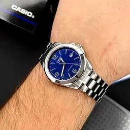 Чоловічий годинник Casio MTP-1215A-2A Сріблястий ( AT1141-0028 ) - мініатюра 6