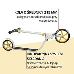 Самокат Hudora Bigwheel 215 Beige (14127) - мініатюра 4