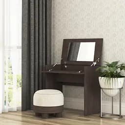 Трюмо с зеркалом в спальню MebelStar Нео 80x43x75,2 см Дуб ристрето (MBS-1233)