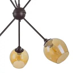 Люстра стельова Brille класична E27 60W BR (LK-677C/3) - мініатюра 10