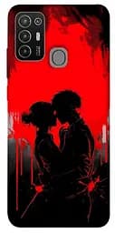 Чехол itsPrint Silhouette couple для ZTE Blade A52