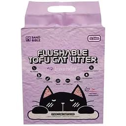 Наполнитель для кошачьего туалета Sand Bible Flushable Tofu Лаванда 2.5 кг