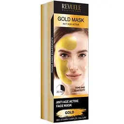 Золотая маска для лица Revuele Gold Face Mask Lifting Effect Anti-Age, 80 мл