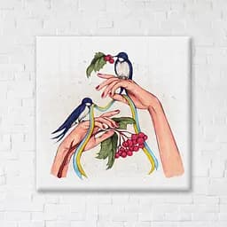 Картина постер на полотні BrushMe В руках надія