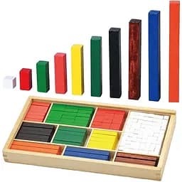 Набір для рахування Viga Toys Дерев'яні палички Кюїзенера 308 шт. (56166) - мініатюра 2