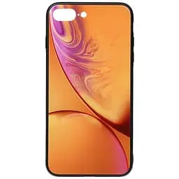 Чохол-накладка Toto Print Glass Space Case Apple iPhone 7 Plus/8 Plus Yellow