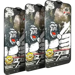 Захисне скло DK для Apple iPhone 12 Pro Max Full Glue 3D MO King Kong 017707 black 3 шт.