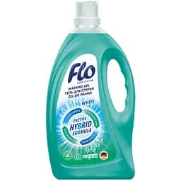 Гель для прання білих тканин Flo 4 в 1 White, 2 л