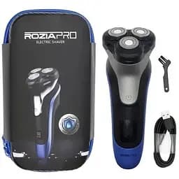 Мужская электробритва для бороды Rosia Pro HT 9535 роторная аккумуляторная электробритва для мужчин