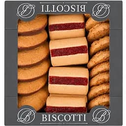Печиво Biscotti Фраголіно Мікс здобне пісочно-відсадне 550 г (933077)