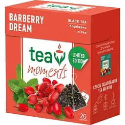 Чай Tea Moments Barberry Dream 36 г (20 пір. х 1.8 г)