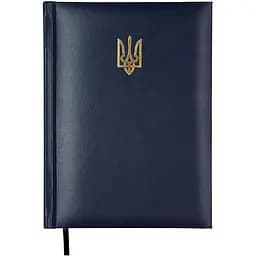 Щоденник недатований Buromax Powerful A5 бумвініл/поролон 336 сторінок темно-синій (BM.20710-03)