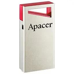 USB флеш накопичувач Apacer 64GB AH112 Red USB 2.0 (AP64GAH112R-1) - мініатюра 3