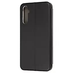 Чехол-книжка для Samsung Galaxy A05s (A057), G-Case, черный, кожаный чехол-книжка из экокожи (PU) и TPU, с магнитом, с подставкой и вместительным кардхолдером, противоударный, защита всего корпуса, ArmorStandart (ARM72572) - мініатюра 2